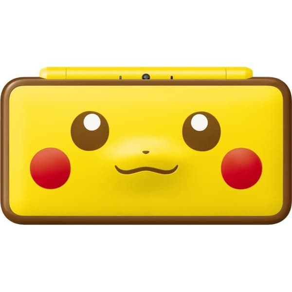Ny Nintendo 2 DS XL Pikachu Edition bärbar konsol - Gul - Pokémon Pack - 4 GB