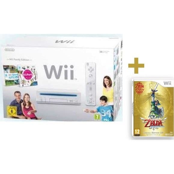 PACK WII FAMILY EDITION + ZELDA: SKYWARD SWORD- USED