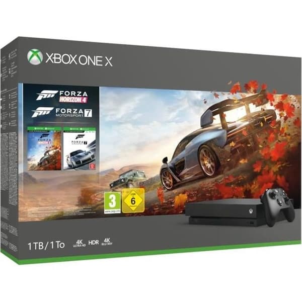 Xbox One X 1TB Forza Horizon 4 + Forza Motorsport 7