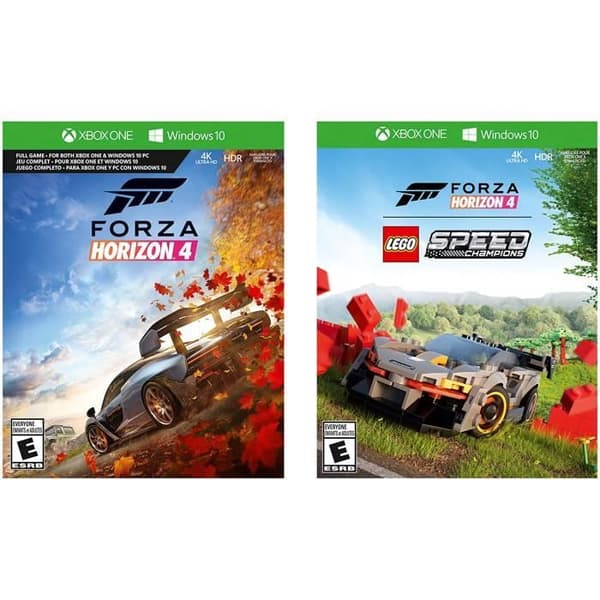 Xbox One S 1TB-konsol - Microsoft - Forza Horizon 4 - Vit - Integrerad 4K Bluray-spelare