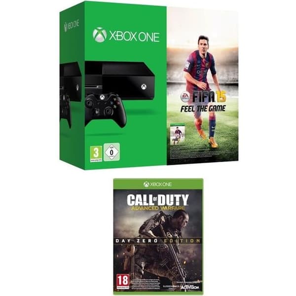 Console XBOX One + Call of Duty: Advanced Warfare- USED