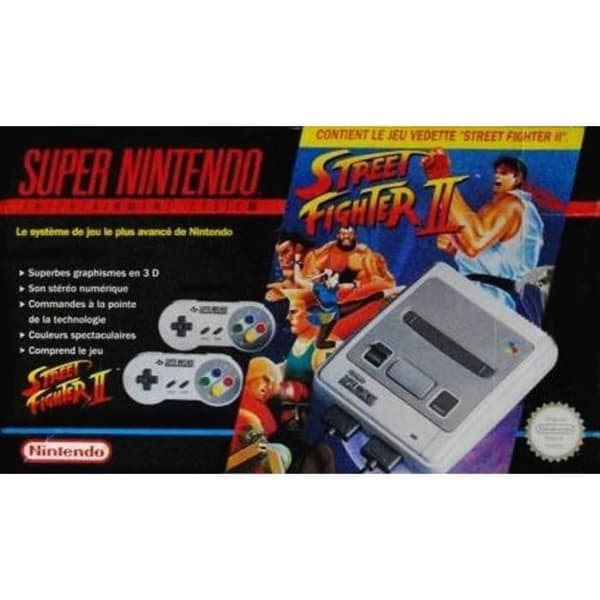 STREET FIGHTER 2 SUPER NINTENDO-PACK- USED