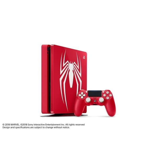 Fantastisk Red Spider-Man Limited Edition PS4-konsol med spel - 1TB