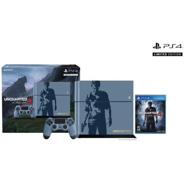 PS4-konsol - 1 TB - BUNDLE UNCHARTED 4 SPECIAL EDITION