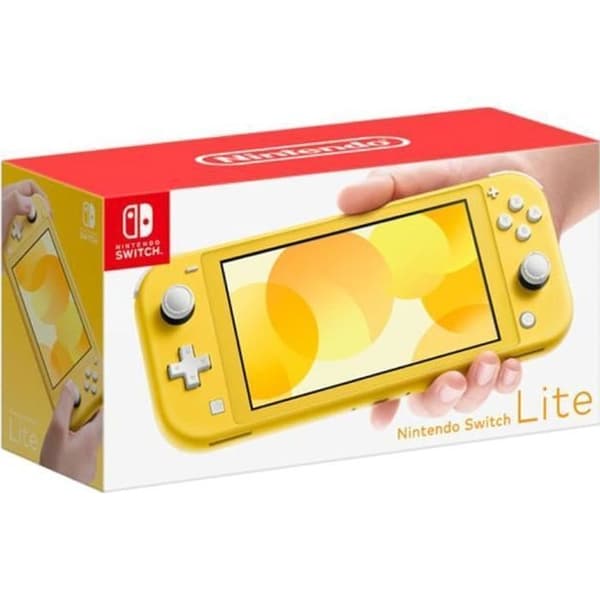 Bärbar konsol - Nintendo - Switch Lite - Gul - 32 GB - Original US-laddare