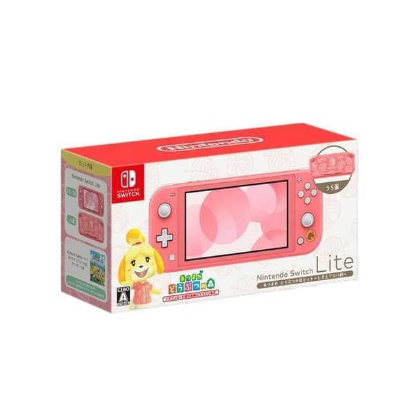 Nintendo Switch Lite edition Animal Crossing: New Horizons (Marie Hawaii) JP version Original USA laddare + US-FR adapter