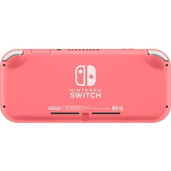 NINTENDO Switch Lite-konsol - Coral JP-version Original US-laddare med US-FR-adapter