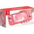 Miniatyrbild 1 av 4: NINTENDO Switch Lite-konsol - Coral JP-version Original US-laddare med US-FR-adapter