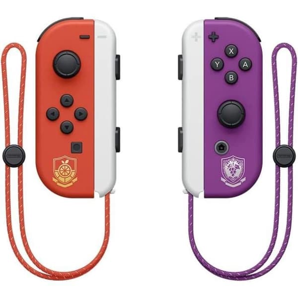 Nintendo Switch-konsol OLED-modell Limited Edition Pokémon Violet &amp; Scarlet - japansk version med nätadapter