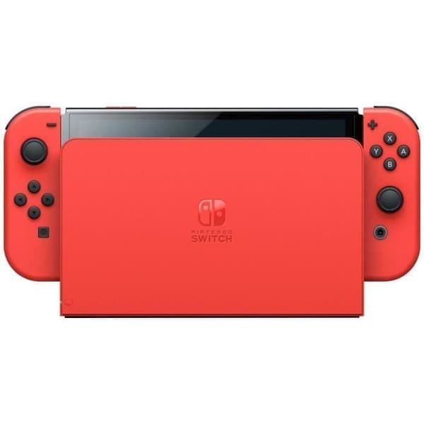 Portabel konsol - Nintendo - Switch OLED - Begränsad Mario-utgåva - Röd - Mario-licens