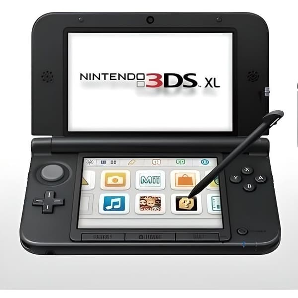 NINTENDO 3DS XL SVART KONSOL- USED