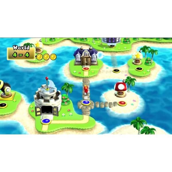 Nintendo Red Nya Super Mario Bros Mgames62 Wii-konsol- USED