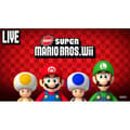 Miniatyrbild 2 av 4: Nintendo Red Nya Super Mario Bros Mgames62 Wii-konsol- USED