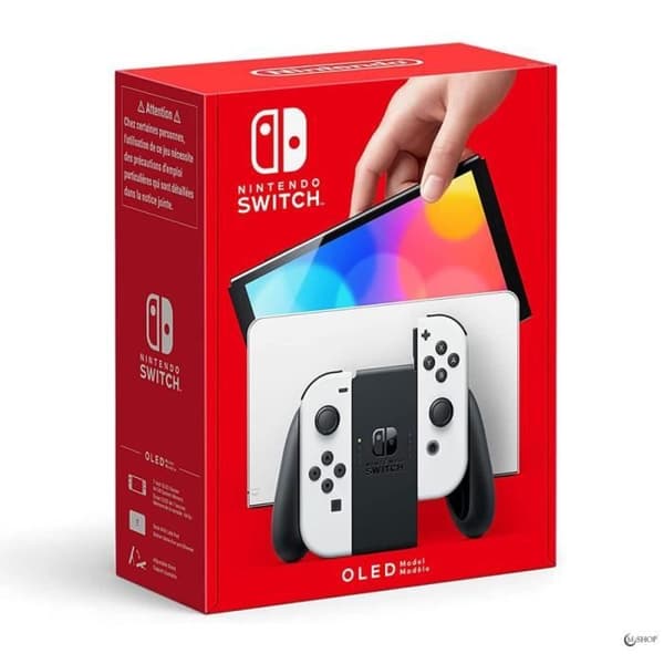 Spelkonsol - Nintendo - Switch OLED - Större OLED-skärm - Intensiva färger - Höga kontraster
