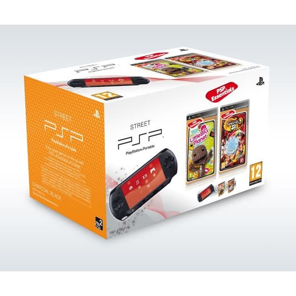 PSP STREET + LITTLE BIG PLANET + NARUTO SHIPPUDEN