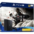Miniatyrbild 1 av 4: PS4 Pro Console 1TB Black / Jet Black + Ghost of Tsushima- USED