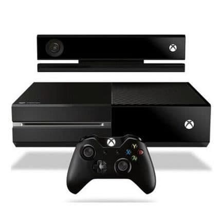 Hemkonsol - Microsoft Xbox - Med Kinect - 500 GB - Svart- USED