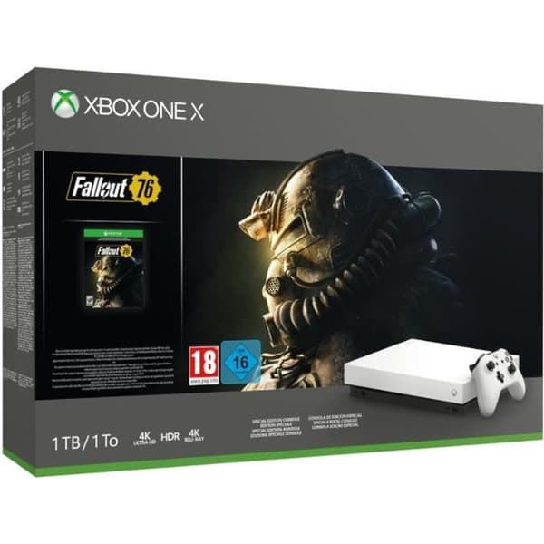 Xbox One X 1TB Fallout 76 Limited Edition Robot White