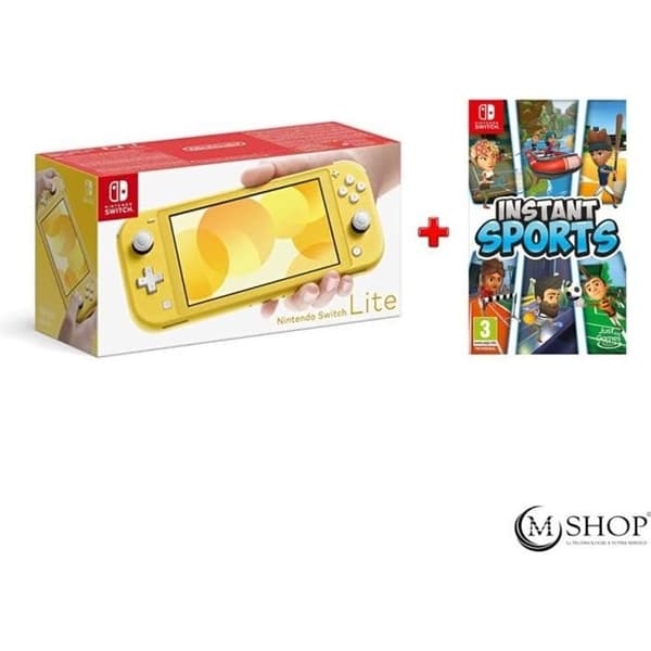 Bärbar konsol - Nintendo - Nintendo Switch Lite - Gul - 2019 - Nintendo Switch Online