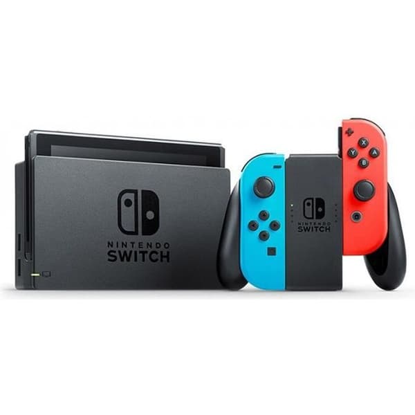 Nintendo Switch Par Joy-Con-kontroller - höger neonblå/vänster neonröd