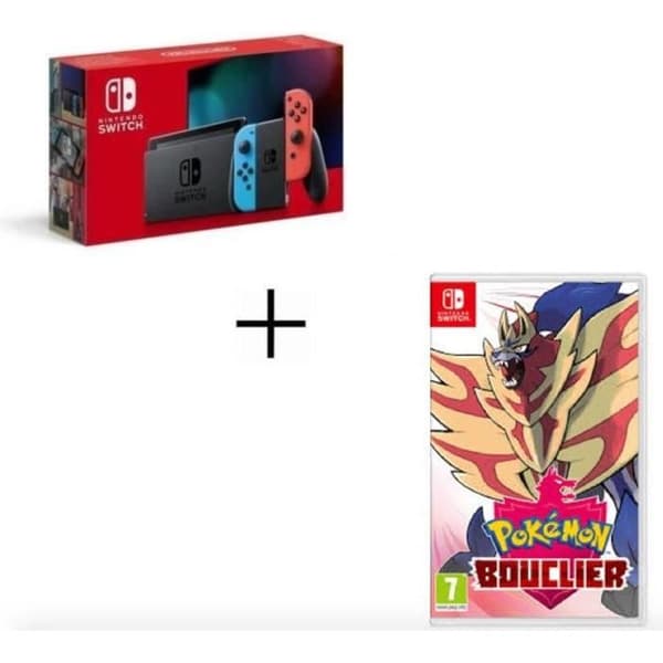 NINTENDO SWITCH KONSOL + POKEMON SKÖLD