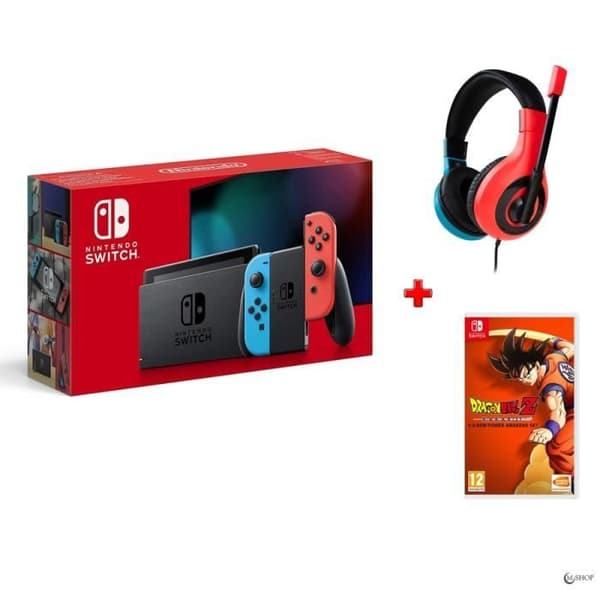 Salongkonsol - Nintendo - Nintendo Switch Standardutgåvan - Svart
