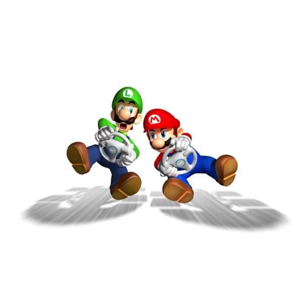 Nintendo Switch Pack 4-konsol - Nintendo - Vit - Mario Kart - Trådlös - AC-adapter