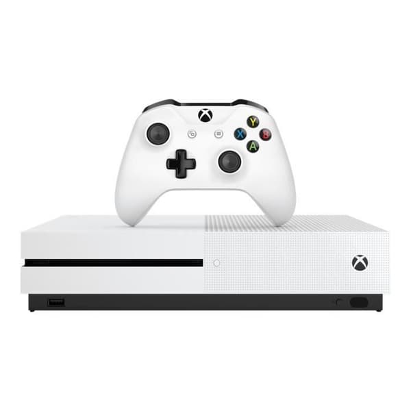 Microsoft Xbox One S Forza Horizon 4 Bundle spelkonsol 4K HDR 1TB HDD vit robot Forza Horizon 4