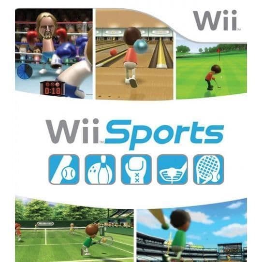 Vit Nintendo Wii Console wii Sports Pack Mgames62- USED