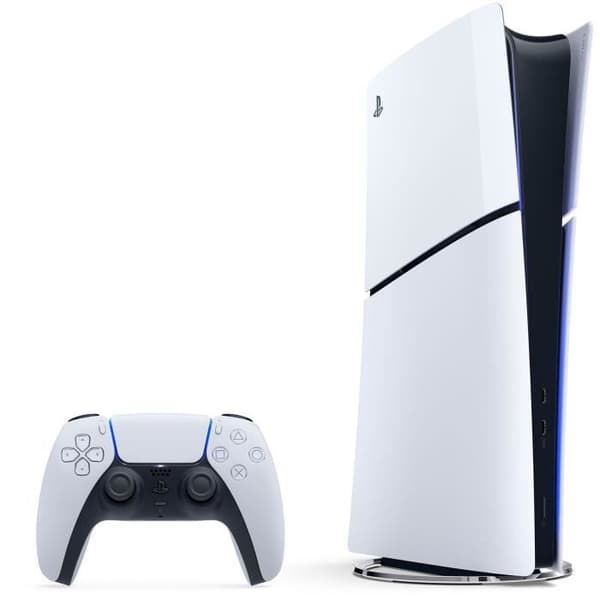 PS5 Digital Pack: PlayStation 5-konsol (smal modell) + Fortnite® Cobalt Star
