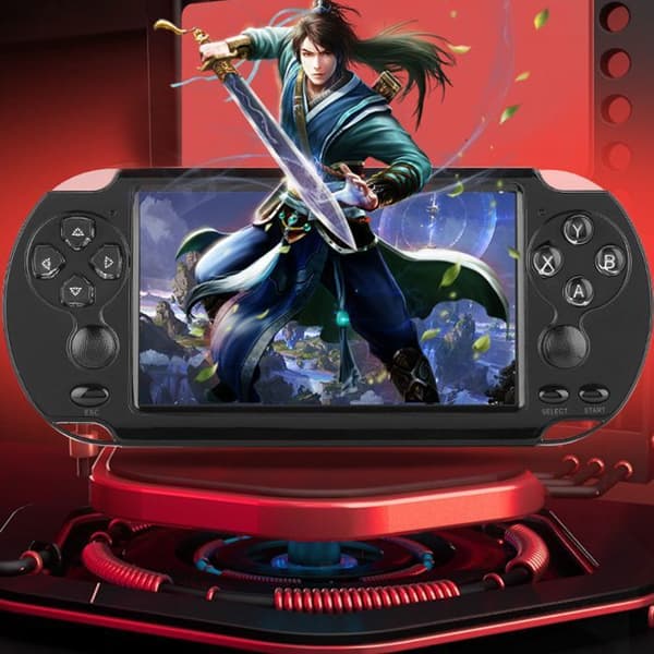 TD® Dual Joystick handhållen spelkonsol 5,1 tum uppgraderat 8G-minne med stor kapacitet - INNOVTEC