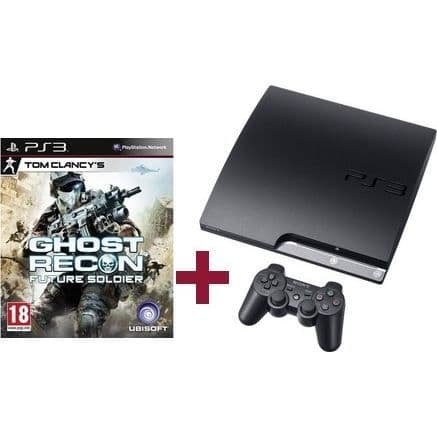 PS3-KONSOL 160 GB + GHOST RECON FUTURE SOLDATE- USED