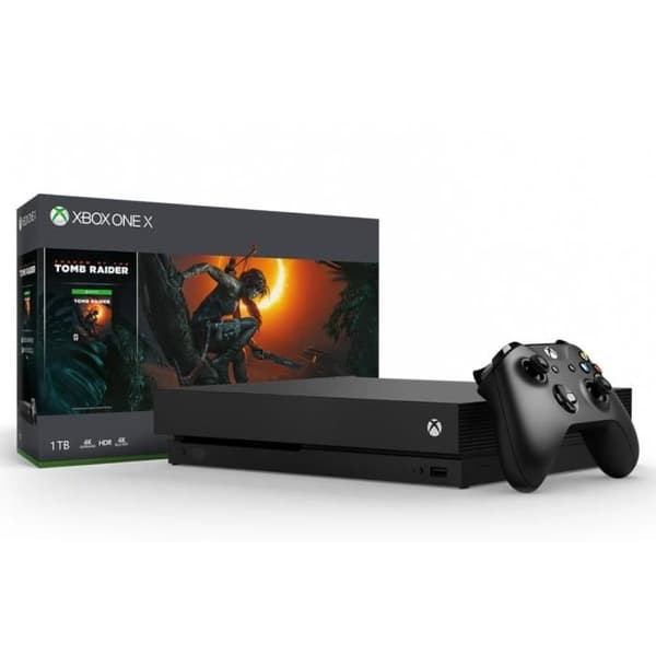 Xbox One X 1TB Shadow of the Tomb Raider- USED
