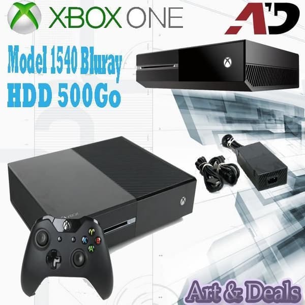 XBOX ONE 500G MODELL 1540 Bluray- USED