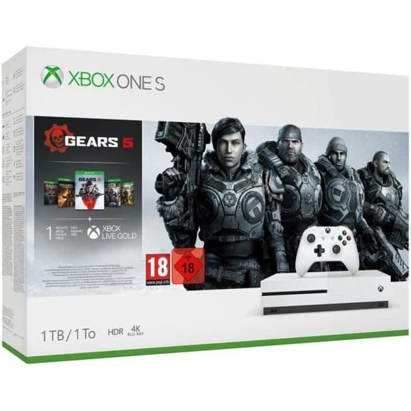 Xbox One S-paket - Gears 5- USED