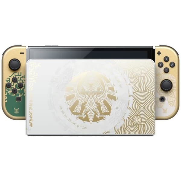 Nintendo Switch-konsol - OLED-modell • Limited Edition The Legend of Zelda: Tears of the Kingdom- USED