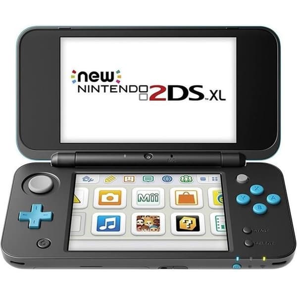 Konsol Nintendo 2DS XL svart och turkos- USED