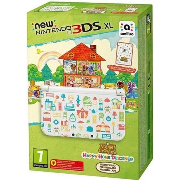 Konsol Nya Nintendo 3DS XL + Animal Crossing: Happy Home Designer Edition- USED