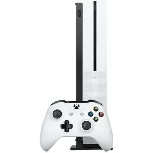 Microsoft Xbox One S Gears of War 4 Console Bundle spelkonsol 4K UHD-videouppspelning, 1080p-spel HDR 1TB HDD vit- USED