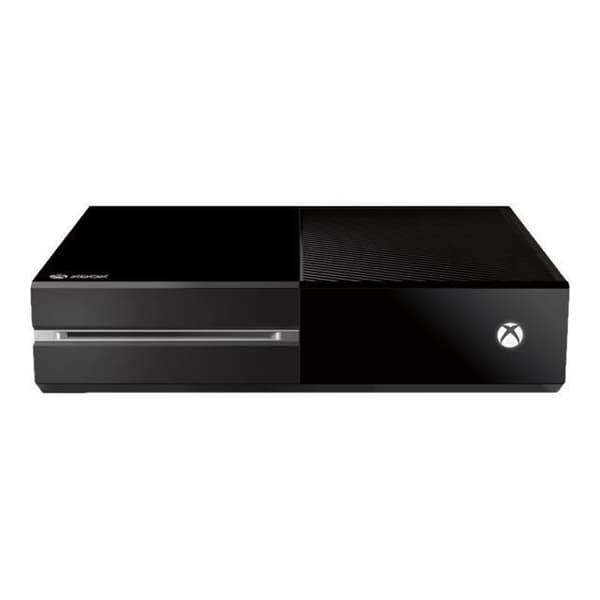 Microsoft Xbox One-spelkonsol 500 GB HDD Black Kinect Sports Rivals, Zoo Tycoon med Kinect- USED