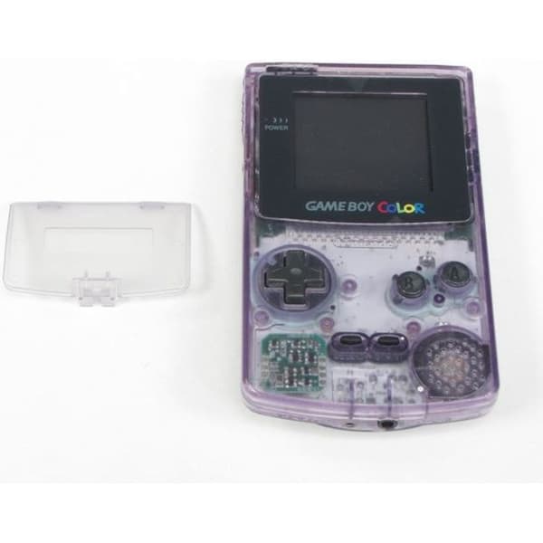 Bärbar konsol - Nintendo - Game Boy Färg - Transparent Lila - Retro - Standard- USED