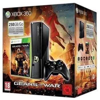 Xbox 360 250 GB Gears Of War Judgment Bundle- USED