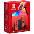 Miniatyrbild 1 av 4: Portabel konsol - Nintendo - Switch OLED - Begränsad Mario-utgåva - Röd - Mario-licens- USED