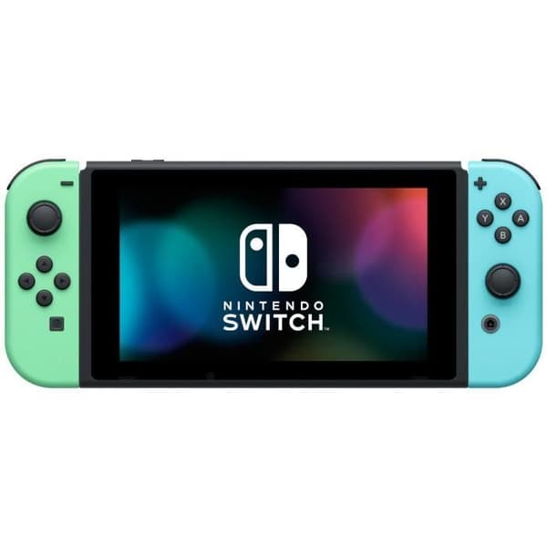Nintendo Switch-konsol • Animal Crossing: New Horizons Limited Edition + Animal Crossing: New Horizons (kod)- USED