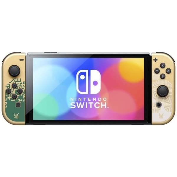 Nintendo Switch-konsol - OLED-modell • Limited Edition The Legend of Zelda: Tears of the Kingdom- USED
