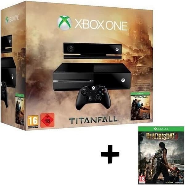 XBOX One Console + Titanfall Game + Dead Rising 3- USED