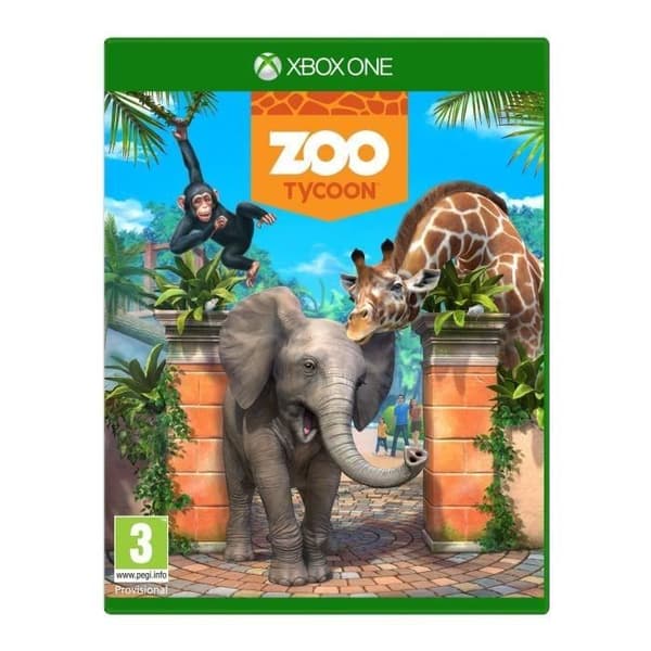 XBOX One Titanfall Console + Zoo Tycoon Game- USED