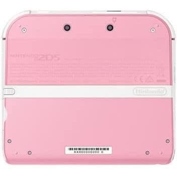 Nintendo 2DS-konsol - rosa & vit + Tomodachi Life förinstallerad - specialutgåva- USED