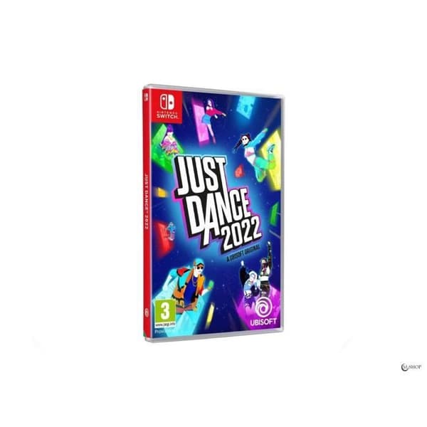 Nintendo Switch-spel Just Dance 2022 - Paket med Nintendo Switch Lite-konsole i gult- USED