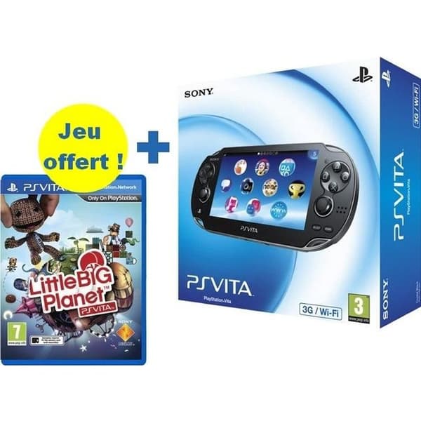 PS VITA + LITTLE BIG PLANET- USED